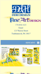 Mobile Screenshot of ddhdesign.com